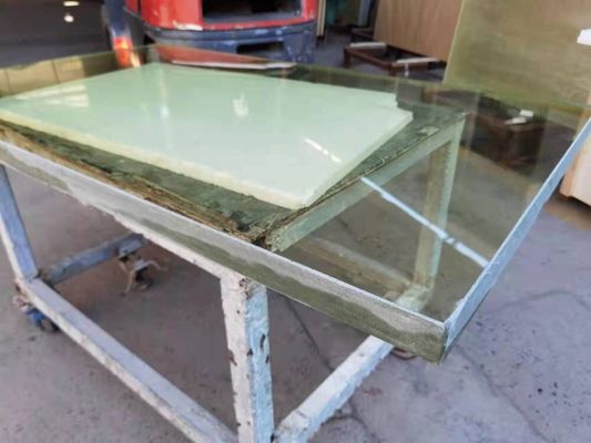 8mm Thickness X Ray Lead Glass 1.7mmpb Shielding Ct Room Installation
