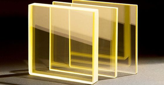 X Ray Protection Lead Glass Shielding 150kv 2.5kg/M2 Transmittance 90% In CT Scanners