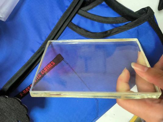 High Transmittance Low Reflection X Ray Lead Glass X-Ray Protection Up To 150KV
