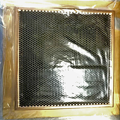 Materiale d'ottone della gabbia di Faraday dello sfiato del favo di rettangolo