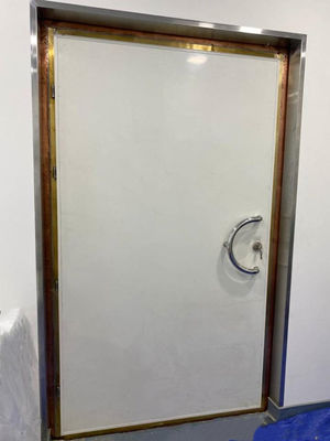 Porta blindata RF per risonanza magnetica personalizzata con attenuazione di 100dB e schermatura in foglio di rame per il controllo EMI