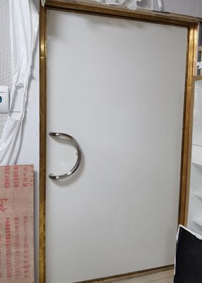 1.2×2.1m Porta blindata RF con RMN a oscillazione manuale con isolamento a 100 dB e sigillo magnetico