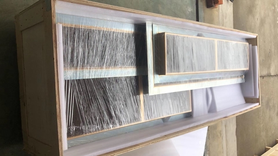 Sistema di scudo per il flusso d'aria Ventilatori per l'aria con conduttore d'onda in nido di miele di ottone / acciaio 300 * 300 mm