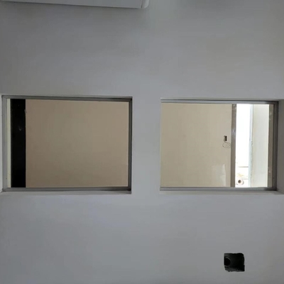 Fresco liscio a raggi X Screening delle radiazioni del vetro a piombo fino a 150kv Assorbimento > 99,9%