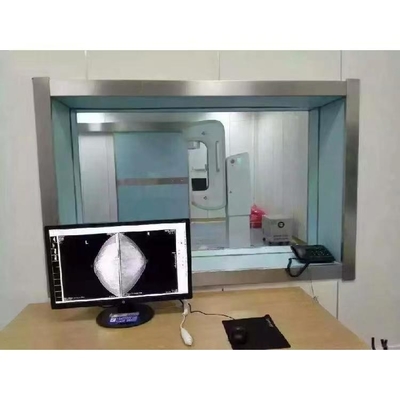 15mm 25mm X Ray Lead Glass Lead Equivalent 1.7mmpb-6.71mmpb Imballaggio in cassa di legno