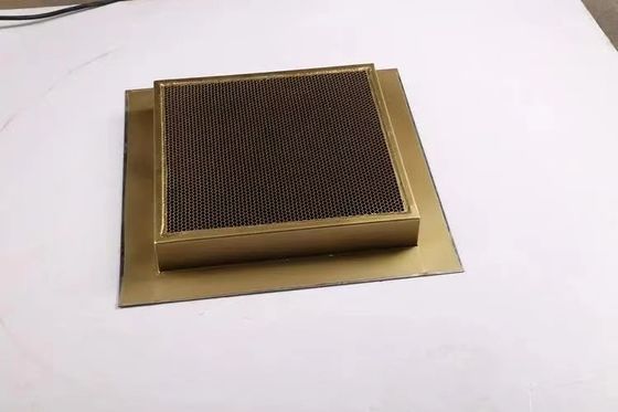 Pannelli di ventilazione con guida d'onda cellulare in alluminio con portata d'aria superiore, portata termica di lavoro: da -40 gradi Celsius fino a 125 gradi Celsius