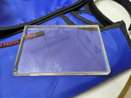 Superficie di vetro a raggi X 10 mm Finitura riflessione lucidata 1% Spessore 10 mm