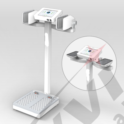 350×150 Cm2 ×2 Area di rilevamento dei piedi Detettore di contaminazione radioattiva ambientale con elevata precisione e consumo