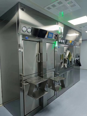 Cella calda per la protezione dalle radiazioni nucleari, facile da pulire, disinfettabile, personalizzabile con equivalente piombo