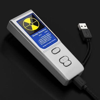Risposta energetica 40KeV 1.5MeV Detettore di radiazioni nucleari Interfaccia USB Bluetooth Lingua cinese Inglese Progettato per il rilevamento delle radiazioni