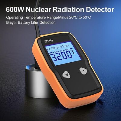 Detettore di radiazioni nucleari da 600 W con una gamma di temperatura operativa da meno 20 °C a 50 °C e una durata della batteria estesa di 20 giorni per il rilevamento
