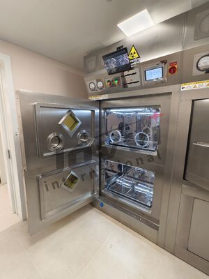 Cella calda nucleare ad alta protezione con ventilazione a pressione negativa per la manipolazione sicura di materiali radioattivi