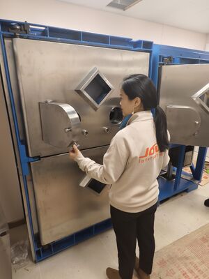 Cella calda a ventilazione a pressione negativa per la protezione dalle radiazioni nucleari