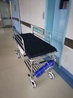 Stretcher non magnetici con lega di alluminio non magnetica, capacità di peso di 200 kg e superficie impermeabile per sale MRI