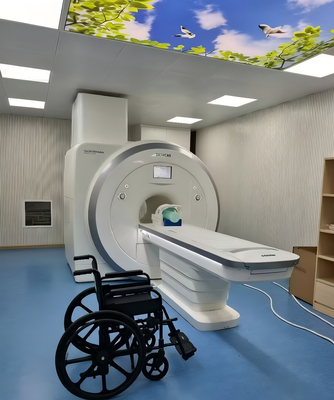 Sedile a rotelle in lega di alluminio non magnetico con poggiamento regolabile e rimovibile Soluzione di mobilità leggera per la risonanza magnetica