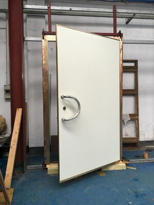 Modello di porta battente per finestre schermato RF da 1,2 2,1 m con dimensioni personalizzabili per varie applicazioni