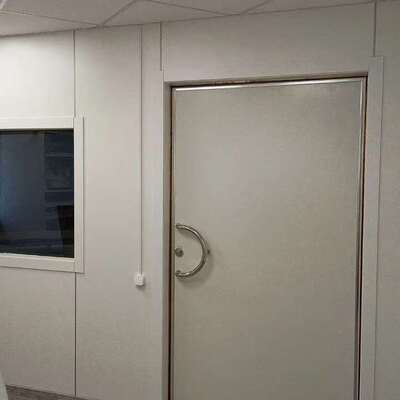 MILSTD285 Copper Foil Compatible Shielding White MRI Shielded Door for Electronic Device Protection (Porta blindata con risonanza magnetica bianca per la protezione dei dispositivi elettronici)