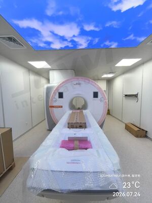 Pannello di lamiera di rame personalizzato, gabbia di protezione RF per risonanza magnetica