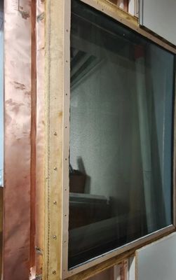 Visible Glass Rf Shielded Windows 1200*900 Mm And Cave 1500*1200*400 Rf Door