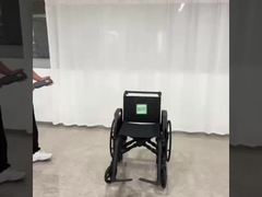 Sedia a rotelle non magnetica