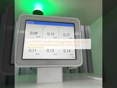 ≤ ± 10 % 137 CS 1 MSv/h Intervallo di energia 50 KeV 10 MeV Contaminatore di superficie per misurazioni accurate