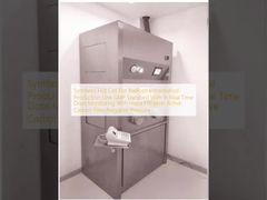 Cellula calda di sintesi per la linea di produzione radiofarmaceutica Standard GMP con monitoraggio della dose in tempo reale con filtrazione Hepa Filtro di carbonio attivo pressione negativa