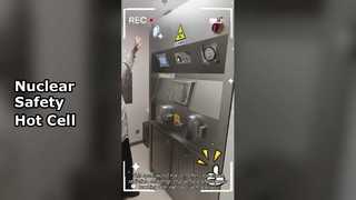 Schermatura di sicurezza per celle calde contro le radiazioni nucleari